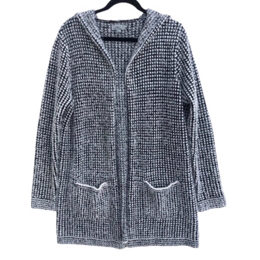 Joseph A open front long cardigan M